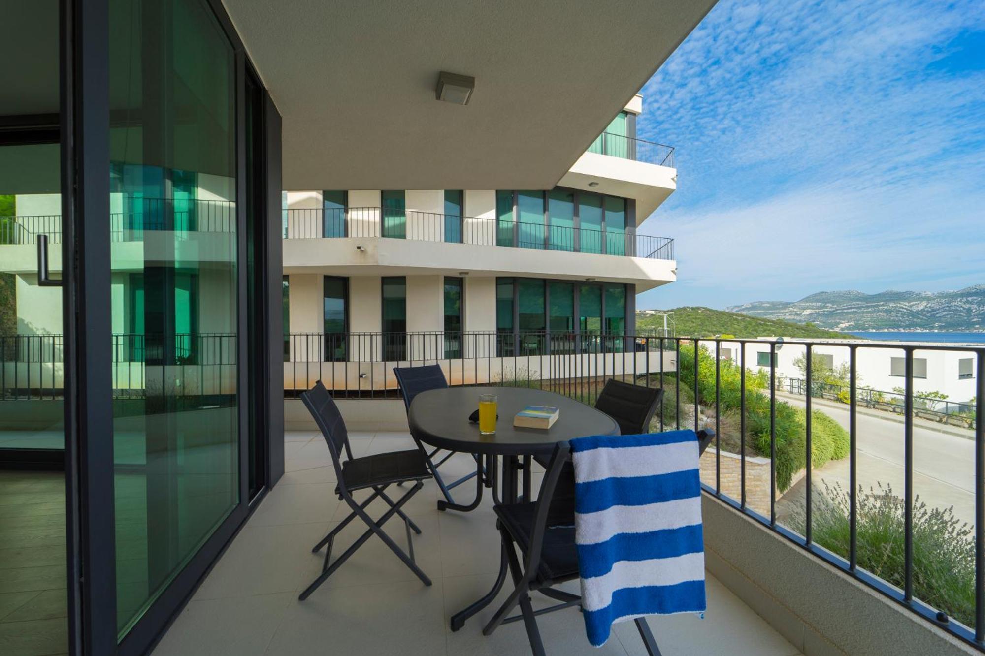 White Cloud Apartments Korčula Rom bilde